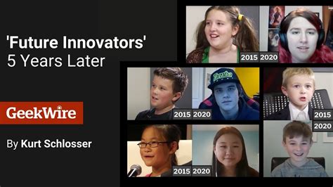 Future Innovators 5 Years Later Youtube