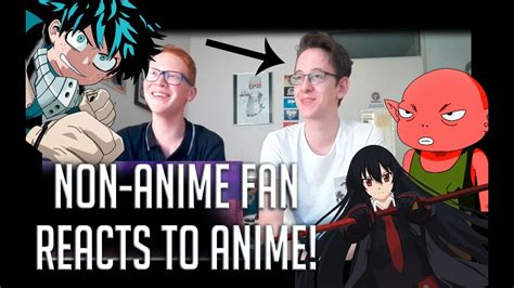 Non Anime Fan Watches Anime Youtube