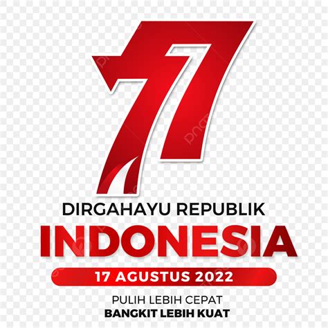 Hut Ri Ke 77 Ini Logo Resmi Dalam Format Vektor Jpeg Pdf Dan Png Porn