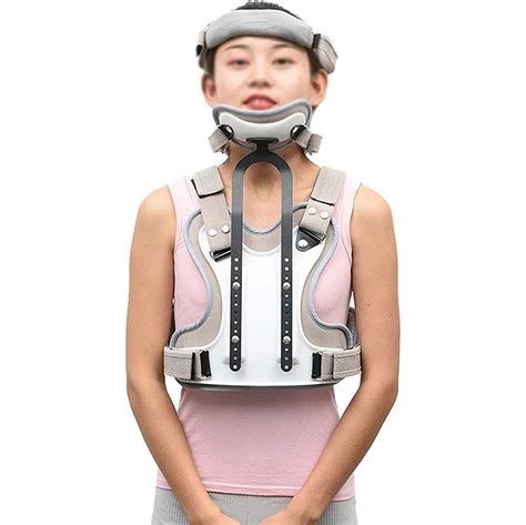 Buy Head And Neck Chest Orthosis Adjustable Cervical Thoracic Orthosis