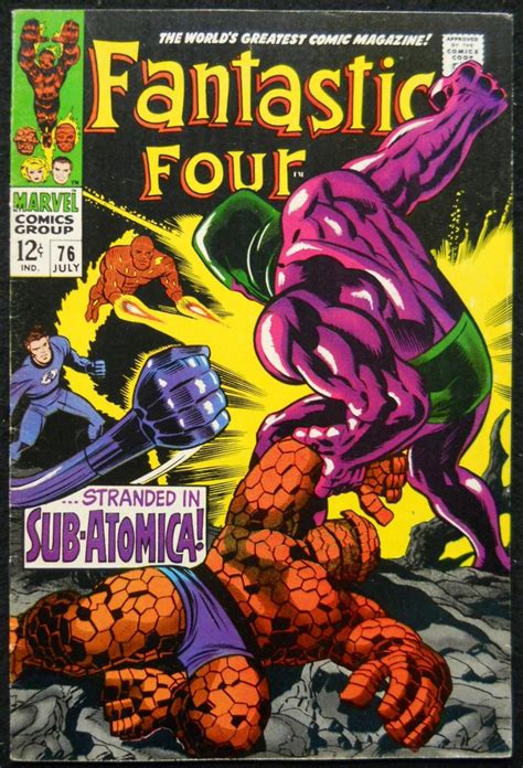 Fantastic Four 76 Fn Silver Surfer Silver Age Comics