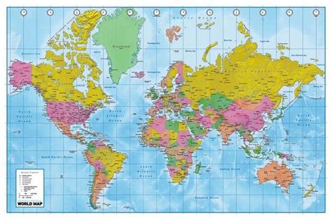 Full Page Printable World Map World Map Printable World Map Coloring