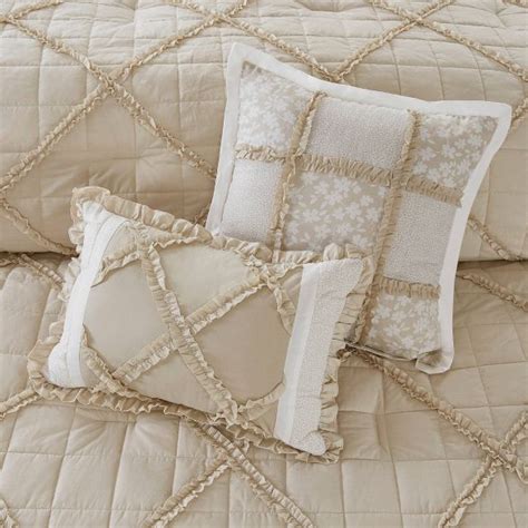 Aqua Gretchen Cotton Percale Comforter Set Queen 9pc Target Ruffle