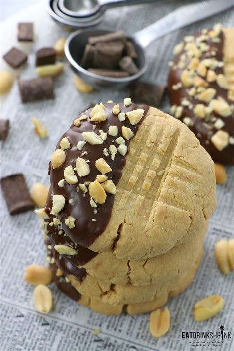 You know my obsession with vegan peanut butter cookies, right? 3 Ingredient Almond Flour Peanut Butter Cookies - Eat ...