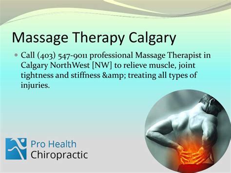 Ppt Massage Therapy Calgary Powerpoint Presentation Free Download