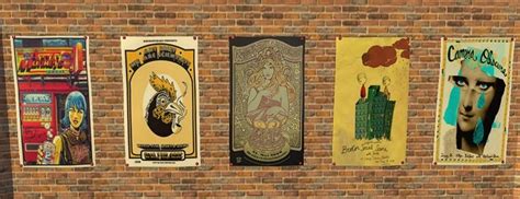 My sims look horrible ? Mod The Sims - Band Art-Posters. Indie/Alt Bands, Fab Artwork!