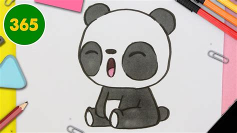 how to draw a kawaii panda step by step panda panda bear how to draw a panda bear cute