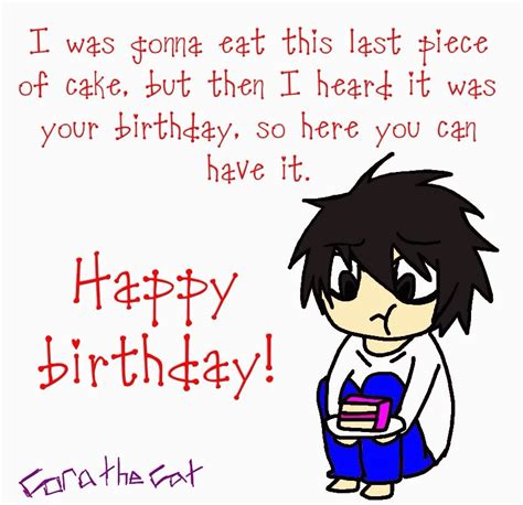 Anime Happy Birthday Quotes Birthdaybuzz