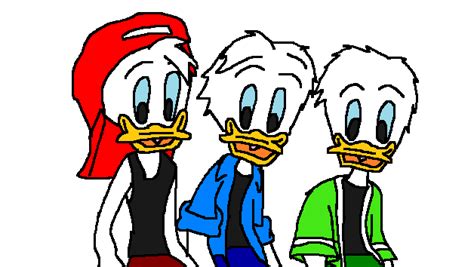 Huey Dewey And Louie Duck House Of Mouse By 9029561 On Deviantart