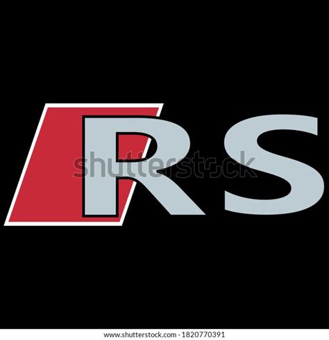 Logo Rs Audi Icon Vectoriel On Stock Vector Royalty Free 1820770391