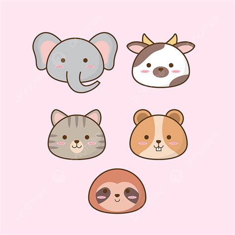 Cute Cartoon Baby Animals Angelicheritornanoacasa