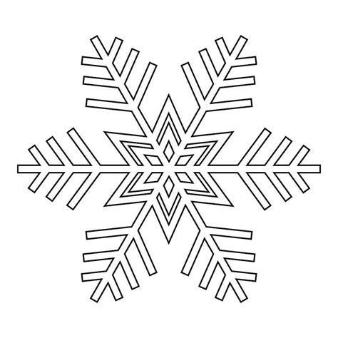 Snowflake In Black And White Digital Art By Eclectic At Heart