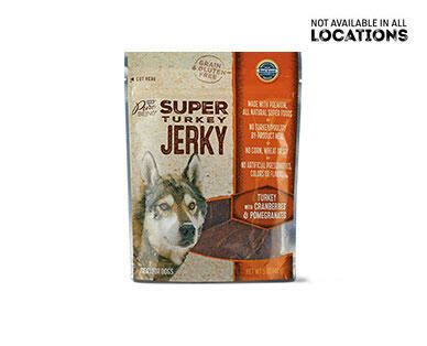 We particularly recommend the pure being dog food for pets less likely to enjoy chicken or beef flavoring. Pure Being Super Chicken or Super Turkey Jerky Dog Treat ...