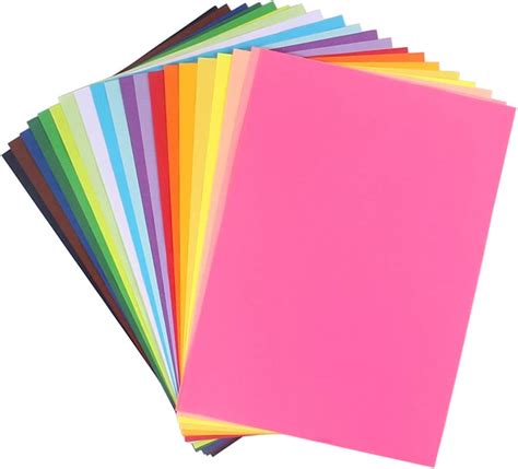 Kids School Handmade Projects Or Office Printing A4 Coloured Paper 100