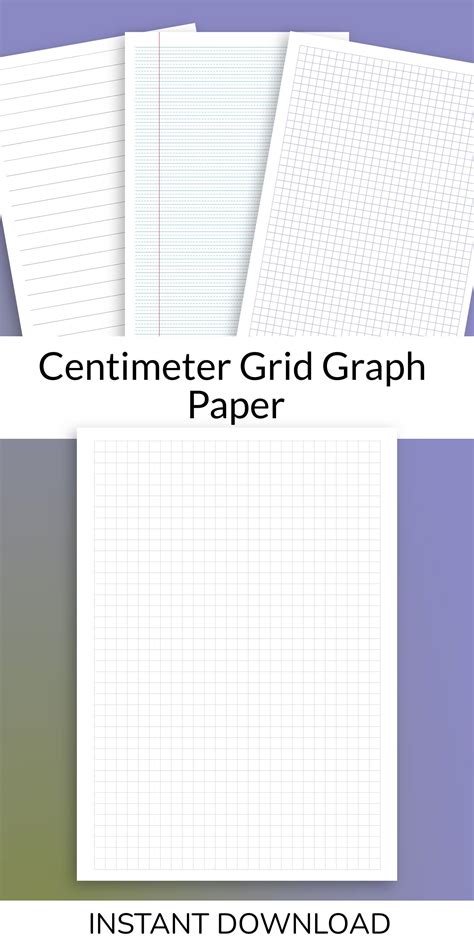 Centimeter Grid Graph Paper Printable Graph Paper Graph Paper Paper