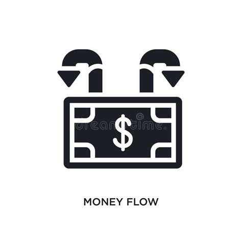 Money Flow Isolated Icon Simple Element Illustration From Economy And