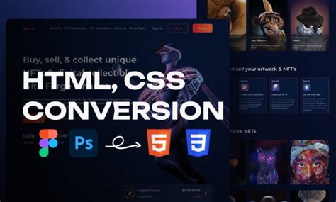 Convert Your Figma Psd Pdf Xd To Html And Css By Nitish Mahawar Fiverr