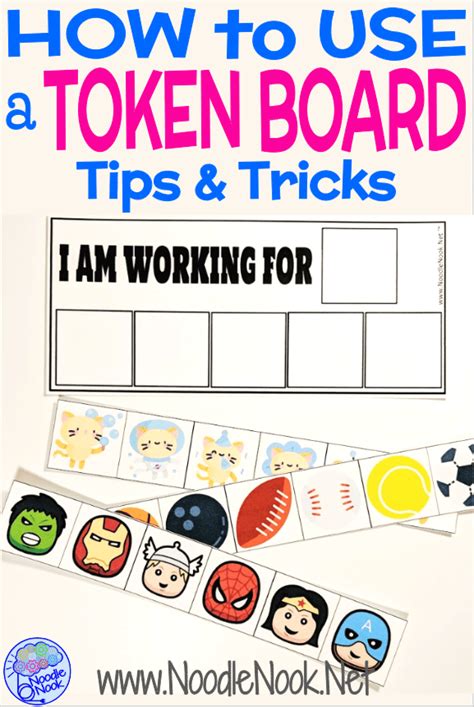 Token Board And Autism Positive Reward System Tips Noodlenooknet