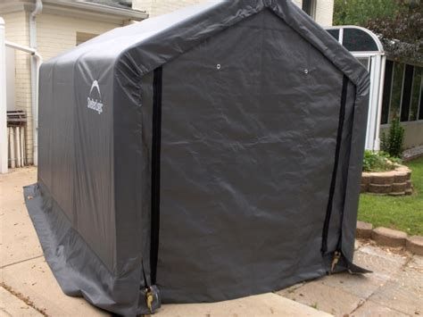 Outdoor shelters for your equipment. Portable Motorcycle Garage 1986 goldwing motorcycle ...
