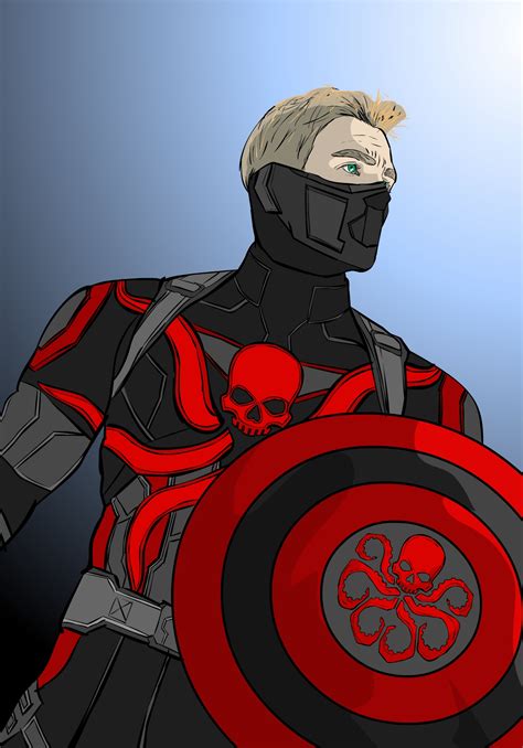 Captain America Agent Of Hydra By Charmian816 On Deviantart