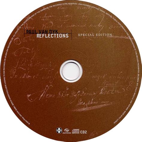 Carátula Cd2 De Paul Van Dyk Reflections Special Edition Portada