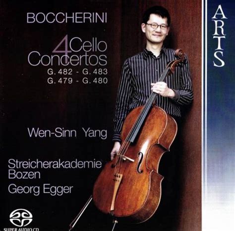 Wen Sinn Yang Boccherini Four Cello Concertos 1999 2010