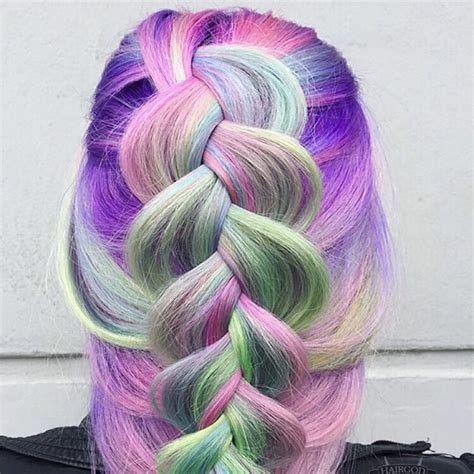 Unicorn Hair Color Trend - Colorful Hair Color Trends ...