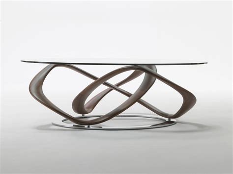 Coffee table with tempered glass top (thickness mm. Porada Infinity Low Table by S. Bigi - Chaplins