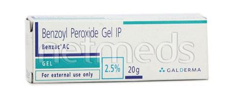 Benzac Ac 2 5 Gel 20gm Buy Medicines Online At Best Price From
