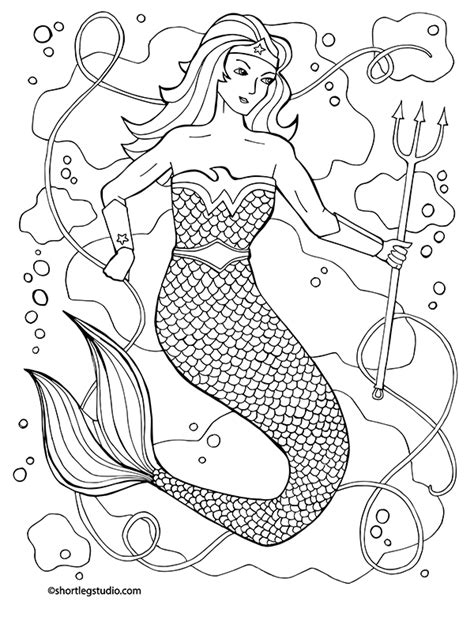Wonder woman movie coloring page | free printable coloring. New Wonder Woman Mash Up Coloring Page — Short Leg Studio