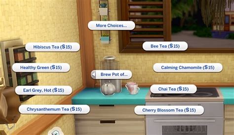 Custom Tea And Teacups By Flowerbunny At Mod The Sims Sims 4 Updates