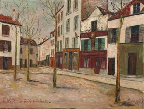 Sold Price Maurice Utrillo 1883 1955 La Place Du Tertre à