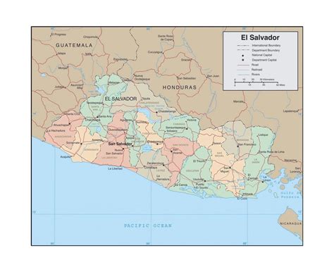 Maps Of El Salvador Collection Of Maps Of El Salvador North America