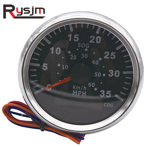 Car Truck Parts 85mm Boat Digital GPS Speedometer Marine Truck Yacht