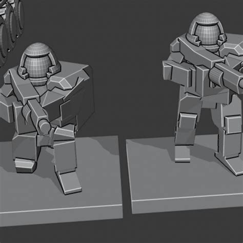 Download Free Stl Files 6mm Infantry ・ Cults
