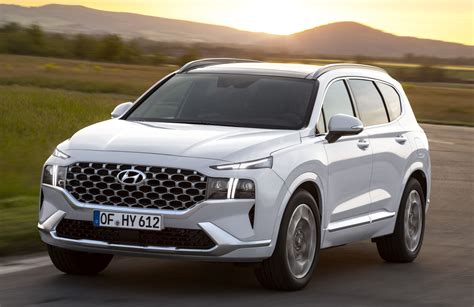 2021 Hyundai Santa Fe Facelift Revealed Suv Sports Bold Front End