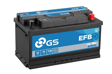 GS Yuasa EFB110 Battery - CPC batteries