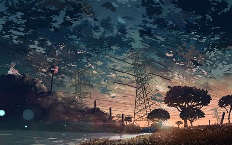 dark anime background scenery ·① download free stunning wallpapers for desktop computers and