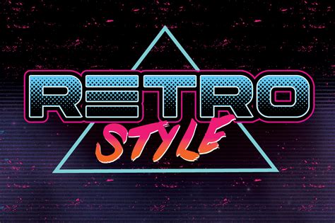 80s Retro Graphic Styles ~ Layer Styles On Creative Market