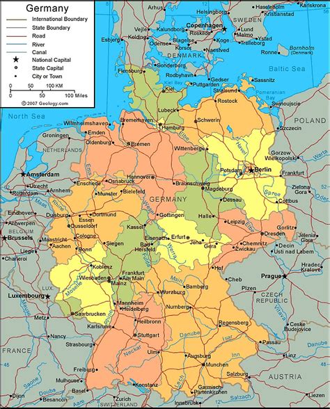 Image Result For Germany Today Germany Map Germany Satellite Image