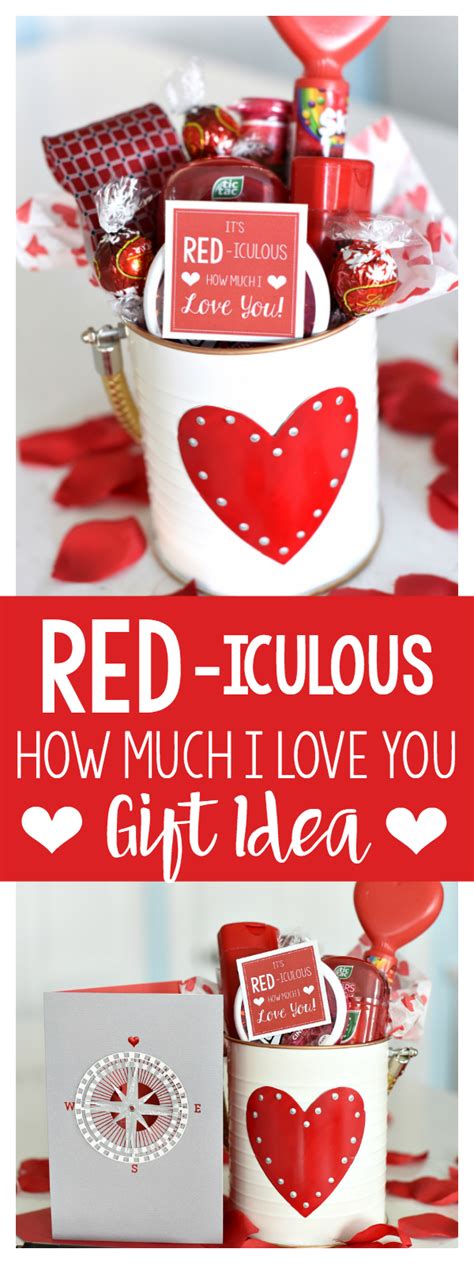Explore our varieties of valentine gifts like rose bouquets, teddy bears, etc. Cute Valentine's Day Gift Idea: RED-iculous Basket