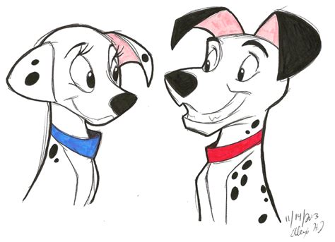 Pongo And Perdita Series Pups By Stray Sketches On Deviantart