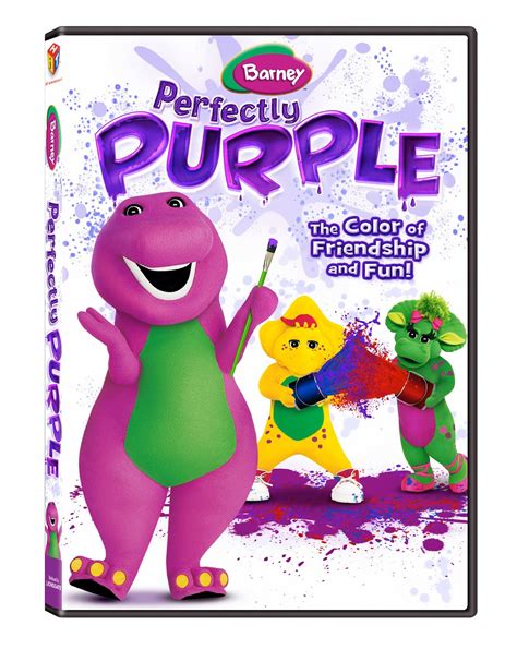 Barney Perfectly Purple Dvd Annmarie John Llc A Travel And