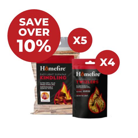 Kindling And Firelighters Best Fire Starter Kit Uk Homefire