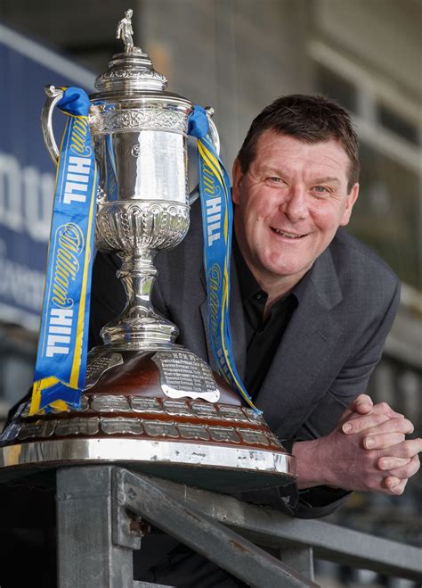St johnstone also competed in the scottish cup and the league cup, winning both competitions. St Johnstone's manager Tommy wright - Daily Record