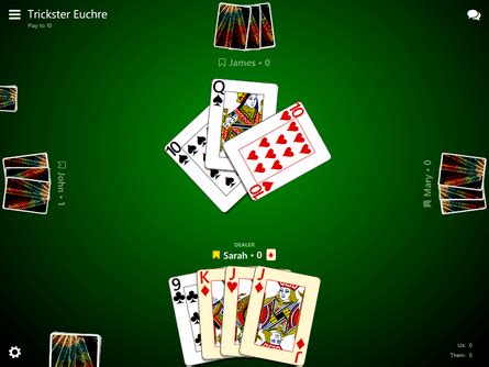 The game is back online now. Trickster Euchre