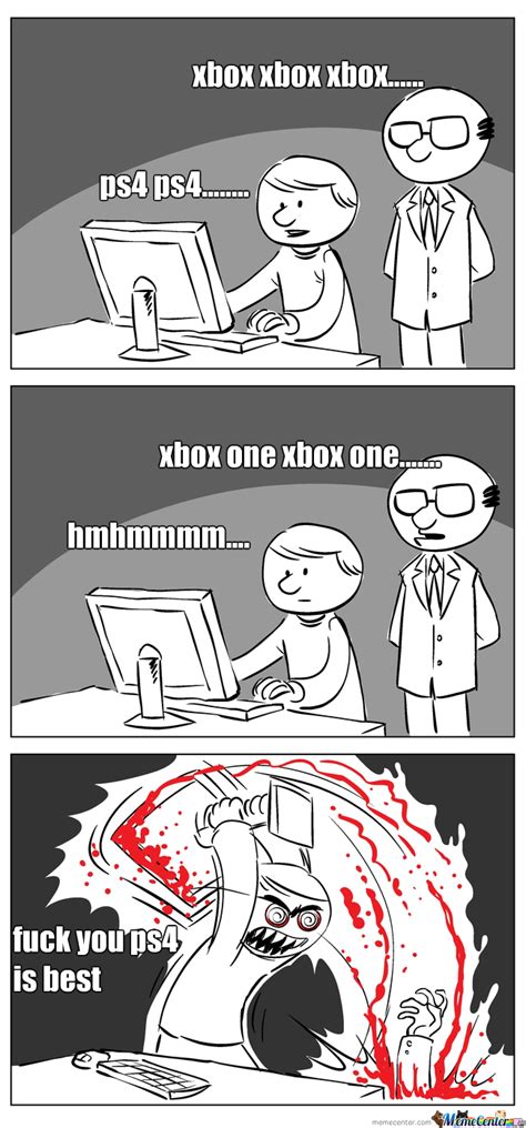 Ps4 Vs Xbox One By Jonathaneriksson Meme Center