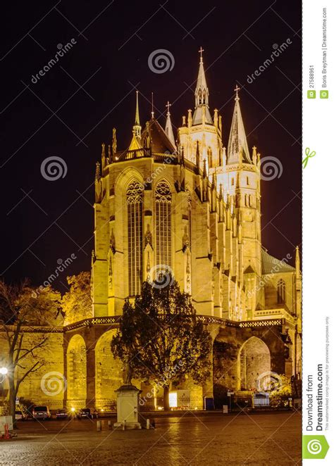 Cathedral church of st mary at erfurt), also known as st mary's cathedral, is the largest and oldest. Erfurt Cathedral, Germany Stock Image - Image: 27588961
