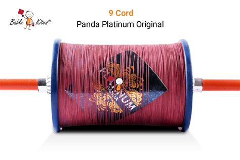 Buy 9 Cord Vardhaman Platinum Panda Manjha 2 Reel Extra Strong Kite Thread Cutting Manjha