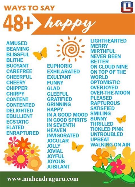 48 Ways To Say Happy Expand Your Vocabulary Heregoogl